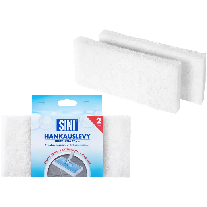 Sini hankauslevy 23 cm 2 kpl