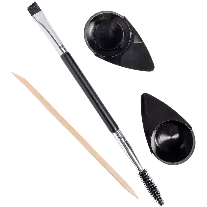 Cailap kulmu ja ripsmete värvimise vahendite komplekt