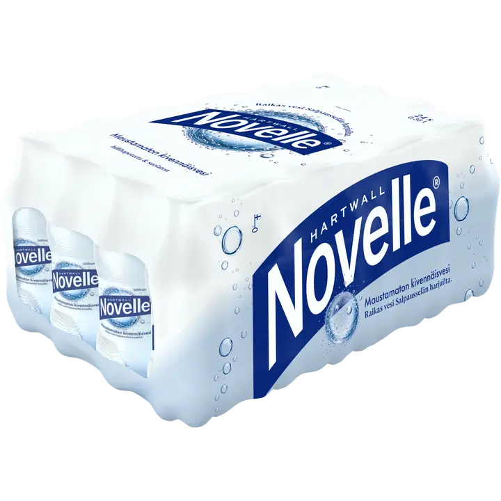24 x Hartwall Novelle kivennäisvesi 0,33 l
