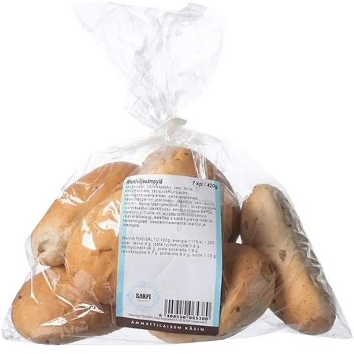 Sarpi moniviljasämpylä 7 kpl 420 g