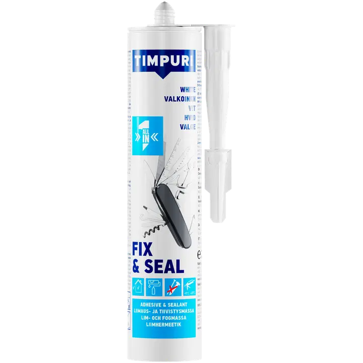 Liimhermeetik FixSeal 290 ml valge