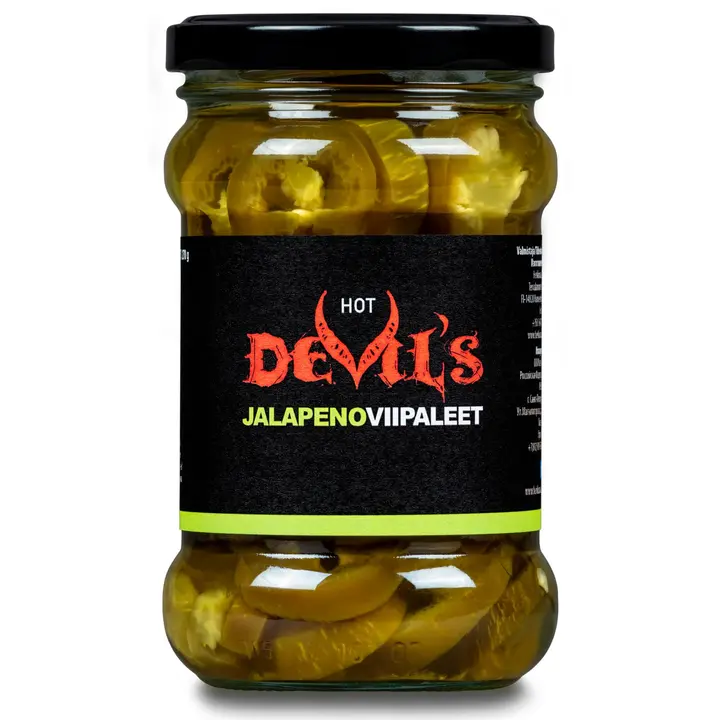 Herkkumaa Devil's Jalapeno viipaleet 270/135g