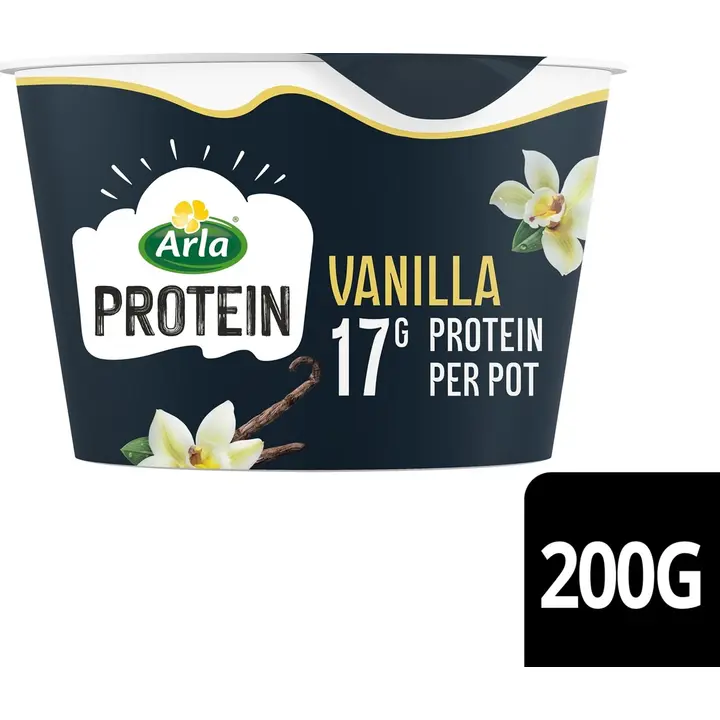 Arla Protein vanillimaitseline kohupiim, laktoosivaba, 200 g
