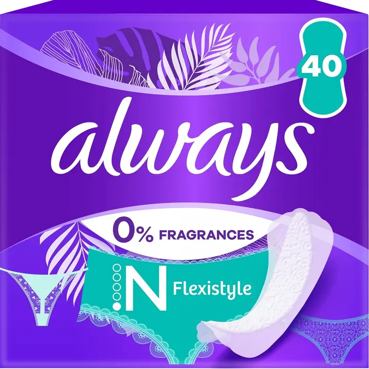 Always 40kpl Flexistyle Slim pikkuhousunsuoja