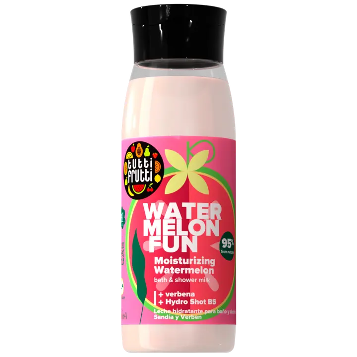 Tutti Frutti kosteuttava kylpy- ja suihkusaippua Watermelon and Verbena 400 ml