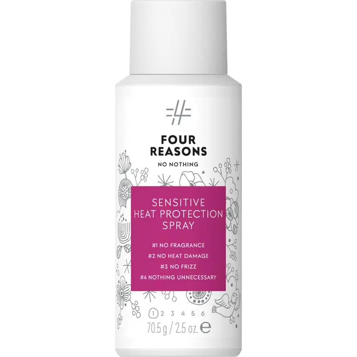Four Reasons No Nothing Sensitive Heat Protection Spray lämpösuojasuihke 100 ml