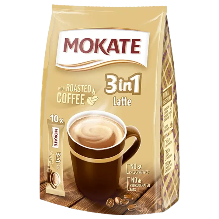 Mokate kohvijook 3in1 Latte , kott 15g x 10