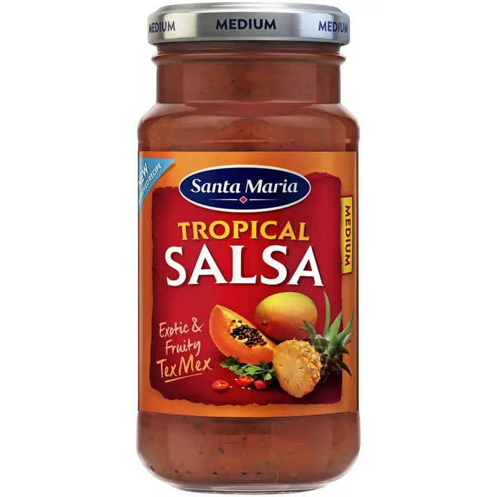 Santa Maria Tropical Salsa Medium salsakastike 230 g
