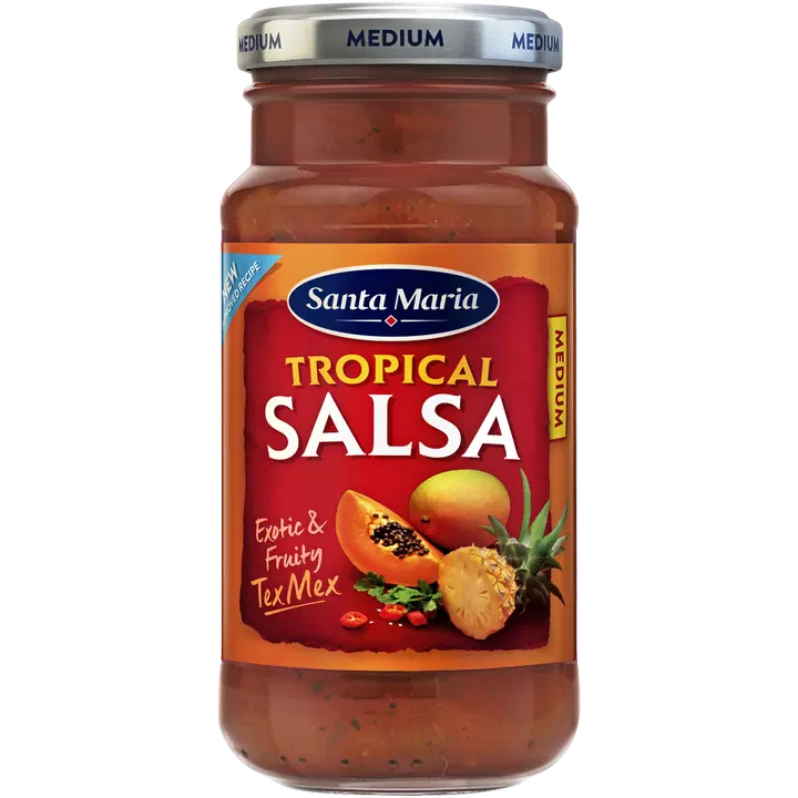 Santa Maria Tropical Salsa Medium salsakastike 230 g