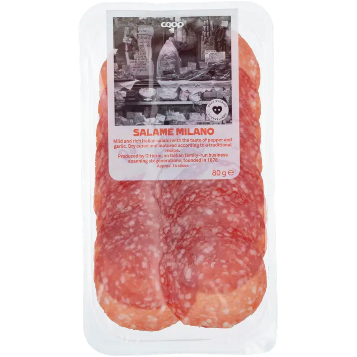 Coop Salame Milano salami 80 g