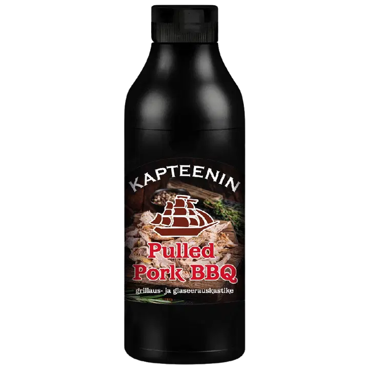 Kapteenin Pulled Pork BBQ-kastike 480 g