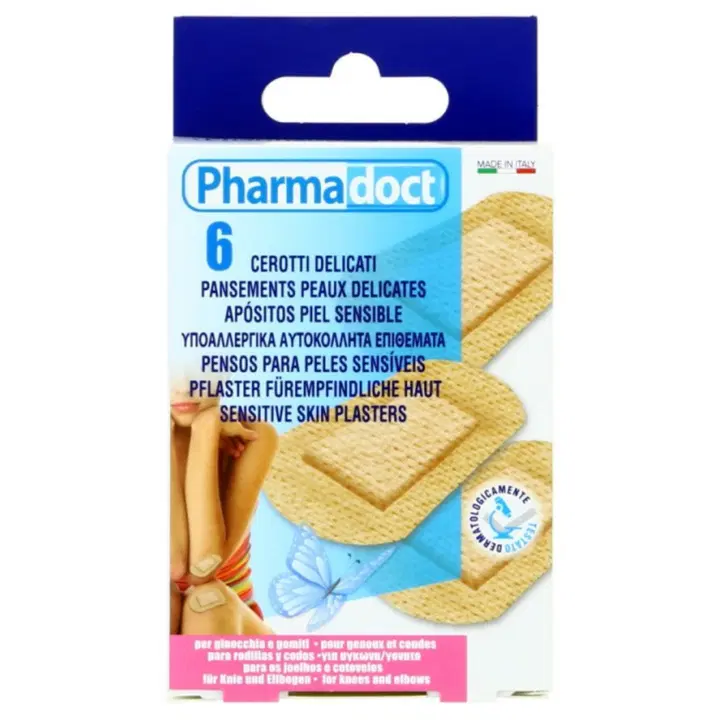 Pharmadoct plaaster põlved/küünarnukid 6tk