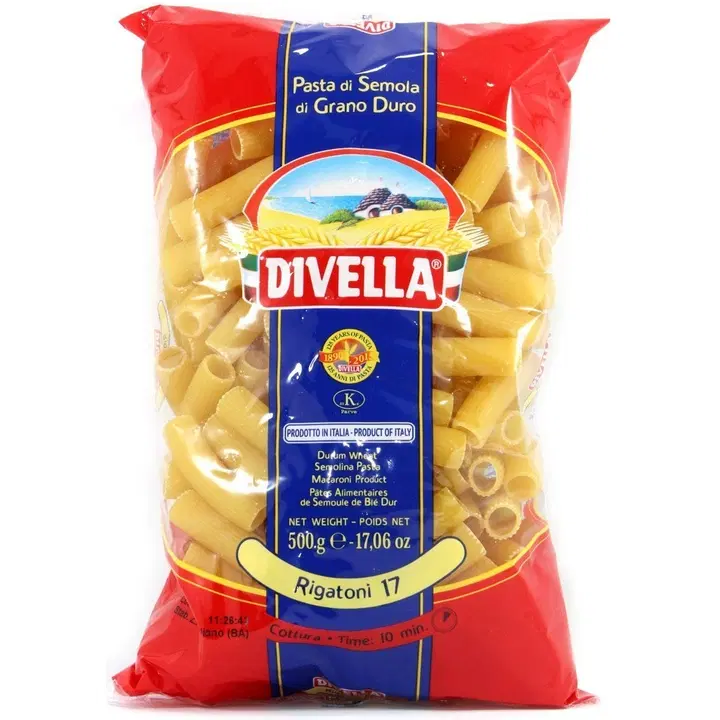 Divella 500g Rigatoni kuivapasta