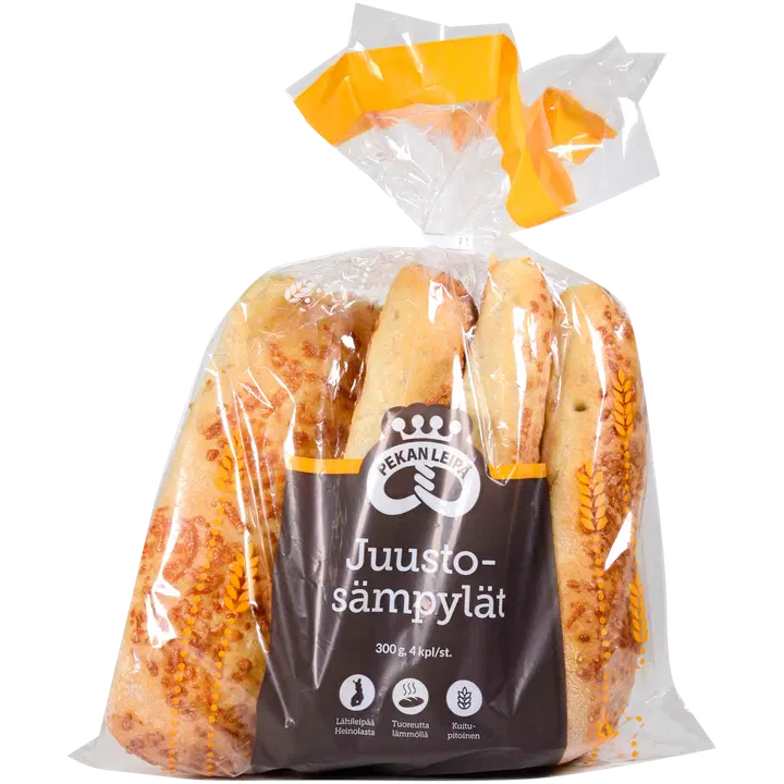 Pekan Leipä Juustosämpylä 4 kpl 300g