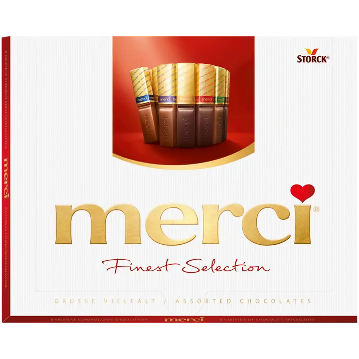 Merci Suklaalajitelma 8 varianttia 250g