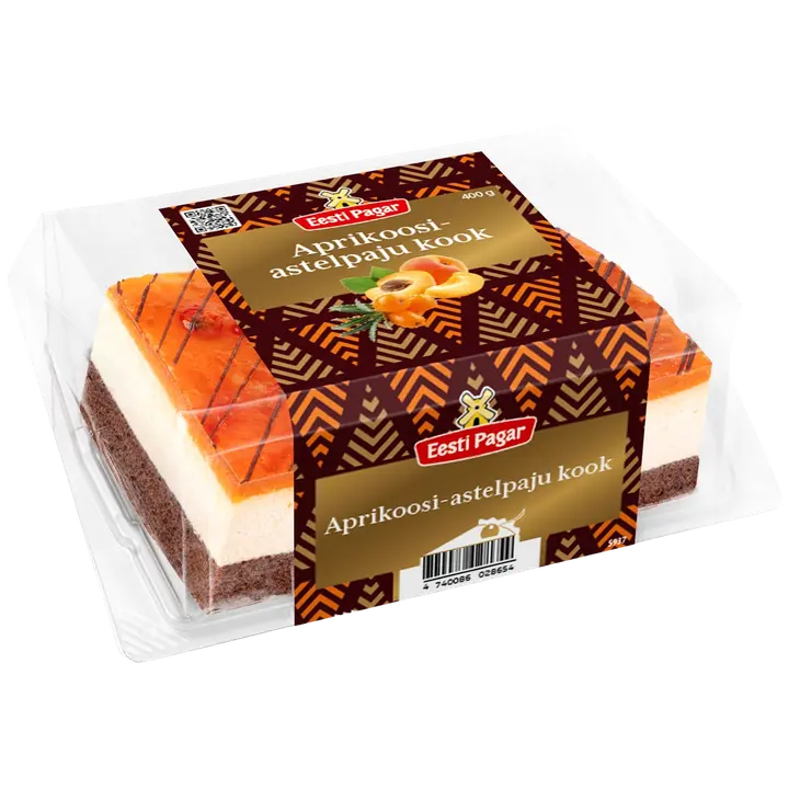 Eesti Pagar Aprikoosi-Astelpajukook 400 g
