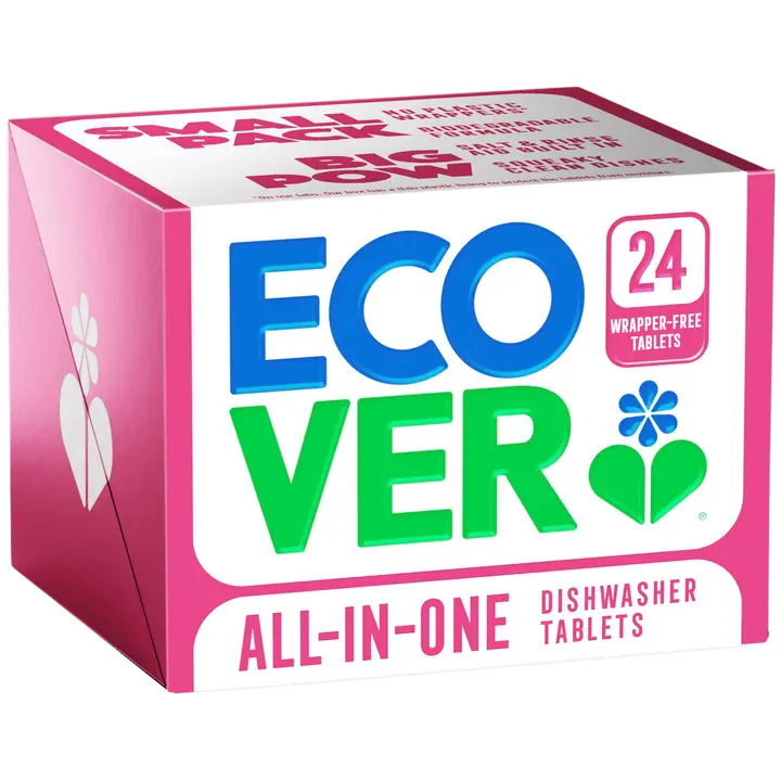 Ecover All-In-One konetiskitabletit Citrus 0,42 kg 24 kpl