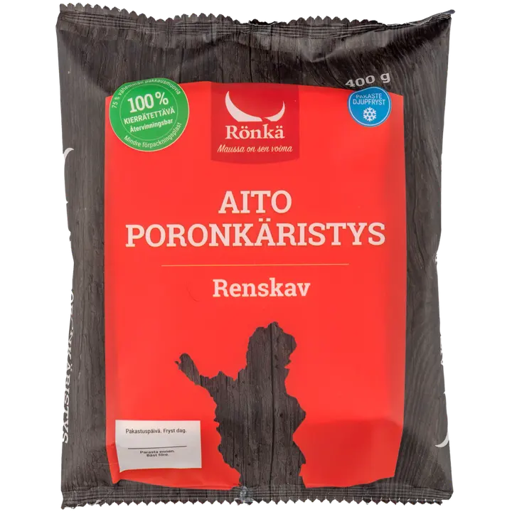 Rönkä Aito poronkäristys 400g pakaste