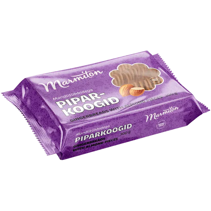 Piparkoogid mandlitükkidega 300g