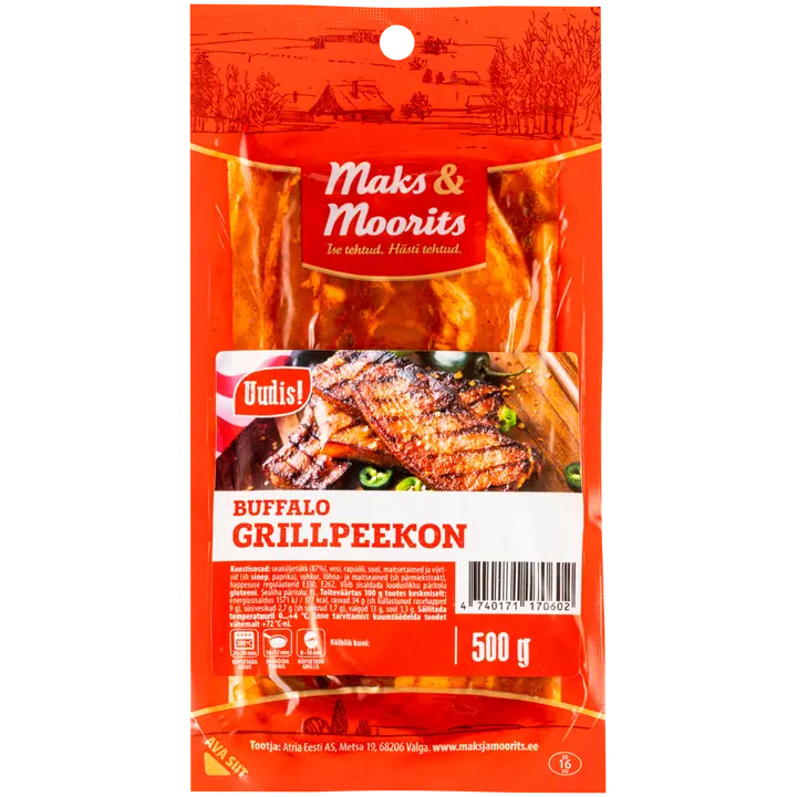 Buffalo grillpeekon 500g