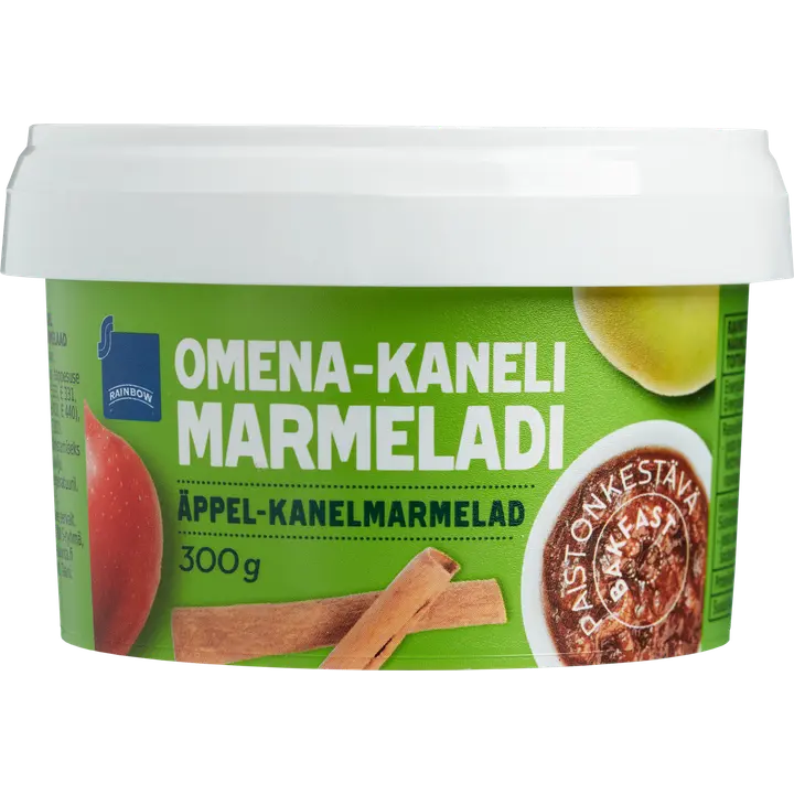 Rainbow omena-kanelimarmeladi 300g