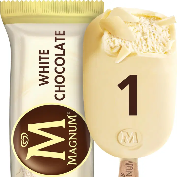 Magnum White Chocolate Jäätelö 110ml/79g