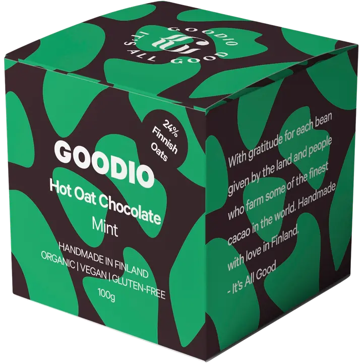 Goodio Minttu kaurasuklaarouhe luomu 100g