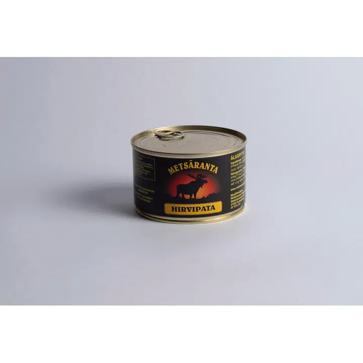 Metsäranta Hirvipata 400g, säilyke, suomalaista hirvenlihaa