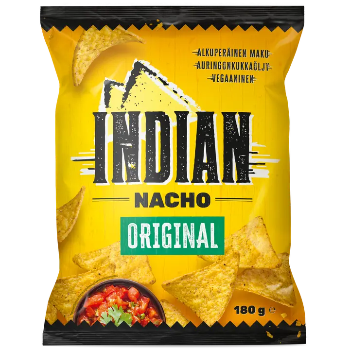 Indian Original nacho maissilastu 180g