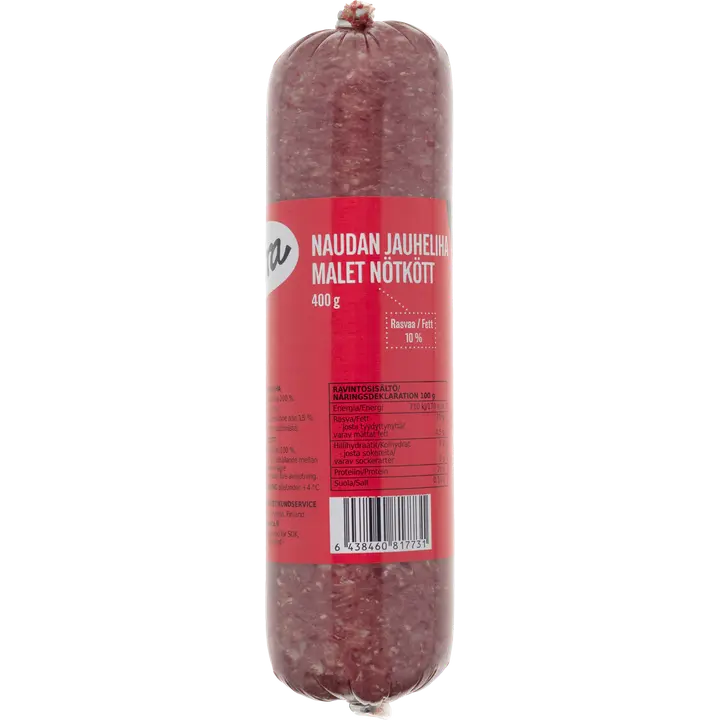 Xtra naudan jauheliha 10% 400 g