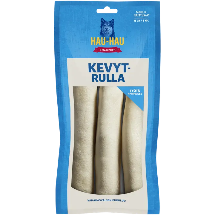 Kerged närimisrullid 25 cm, 3 tk., 330 g