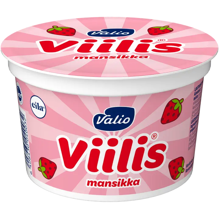 Valio Viilis® 200 g mansikka laktoositon