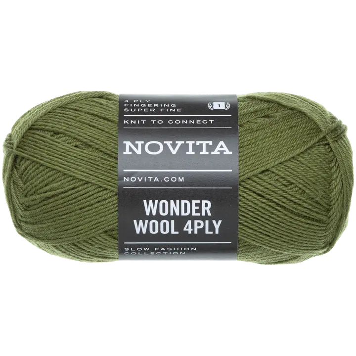 Novita lanka Wonder Wool 4PLY 50 g sammal 306