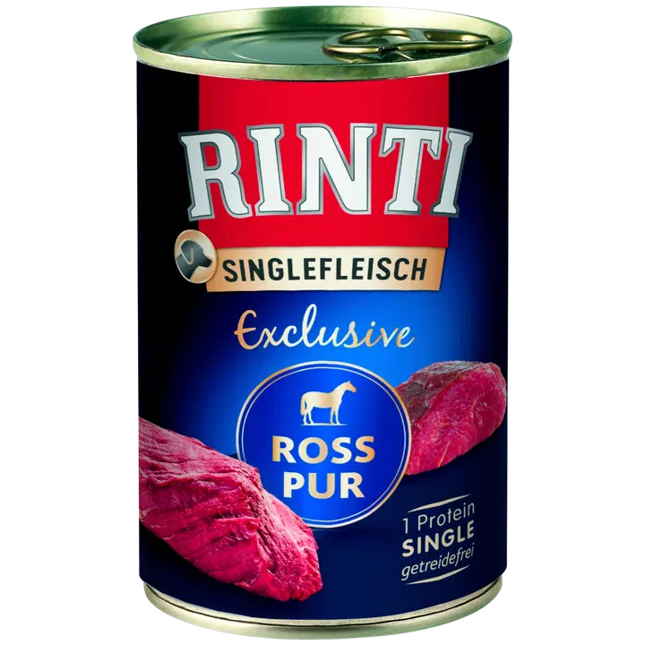 Rinti Singlefleisch Pur Hevonen 400G