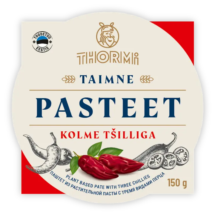 Thormi taimne pasteet kolme tšilliga 150 g