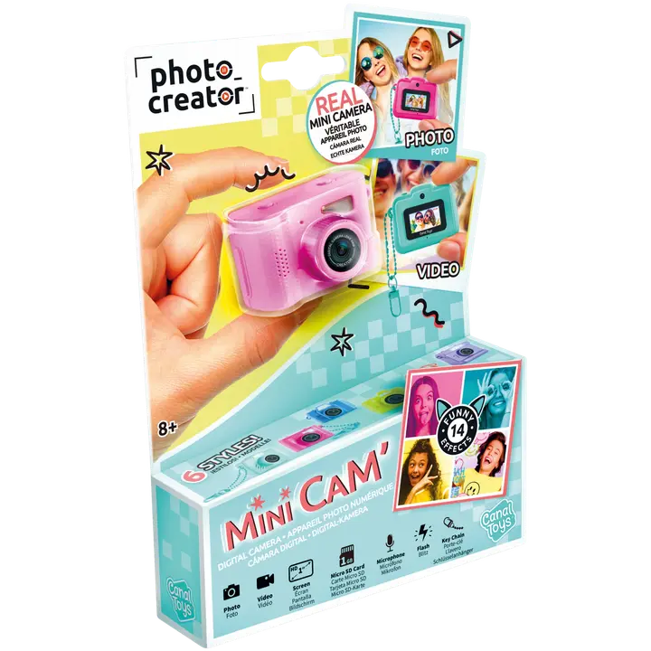 Mini digikaamera pdq