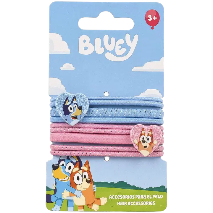 Bluey Hiuslenkit 8 kpl