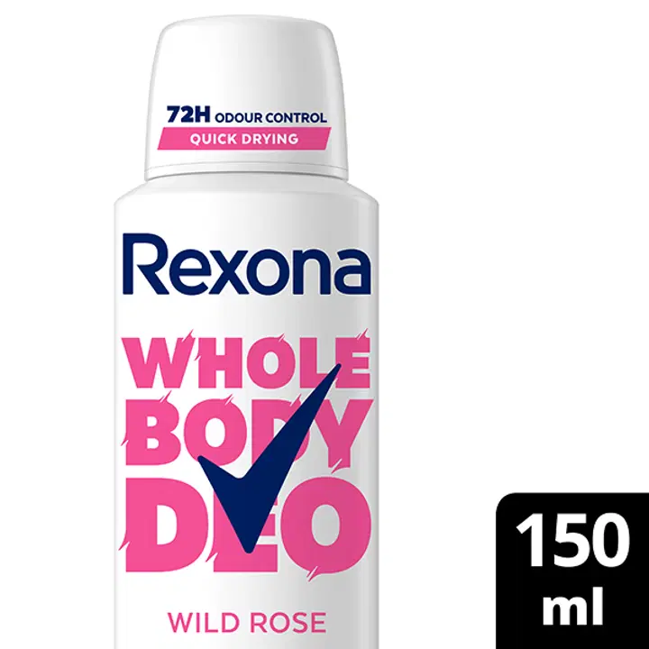 Rexona Whole Body Wild Rose Deodorantti Spray 150ml