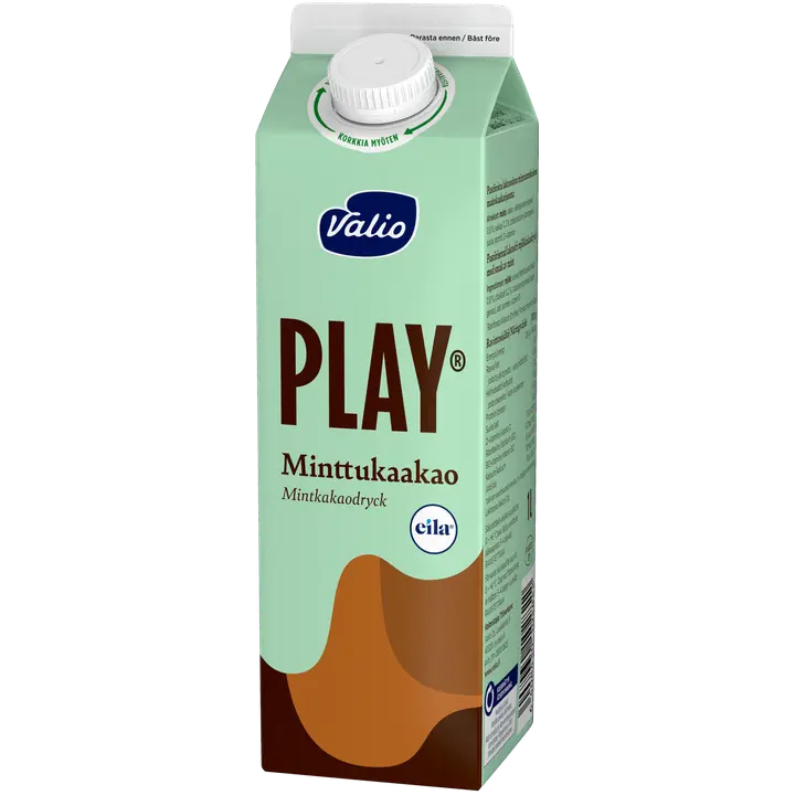 Valio Play® minttukaakaojuoma 1 l laktoositon