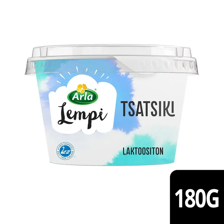 Arla Lempi Tsatsiki laktoositon jogurttikastike 180g