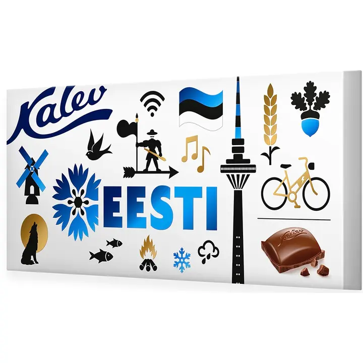 Kalev EESTI piimašokolaad 100g