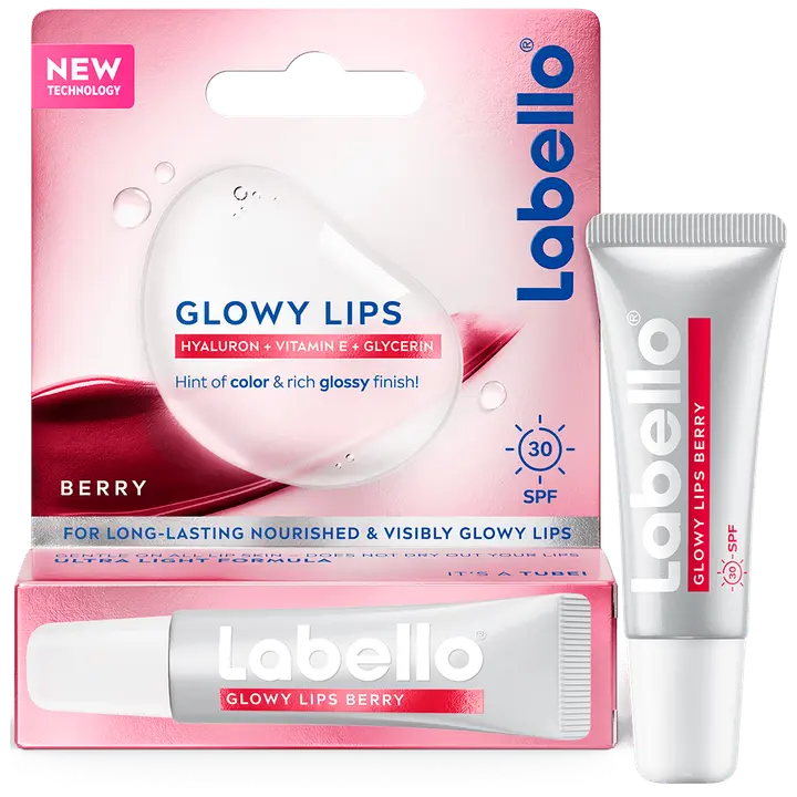 Labello 10ml Glowy Lips Berry SK30 -huulivoide