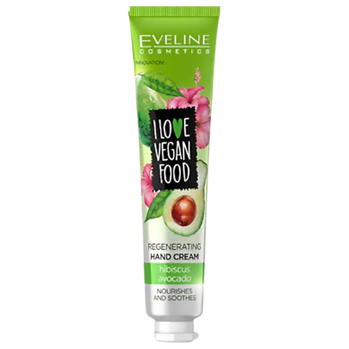 Kätekreem Eveline Cosmetics I Love Vegan avokaado&hibiskus 50ml