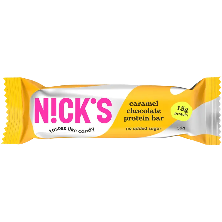 Nick's proteiinipatukka Caramel Chocolate 50g