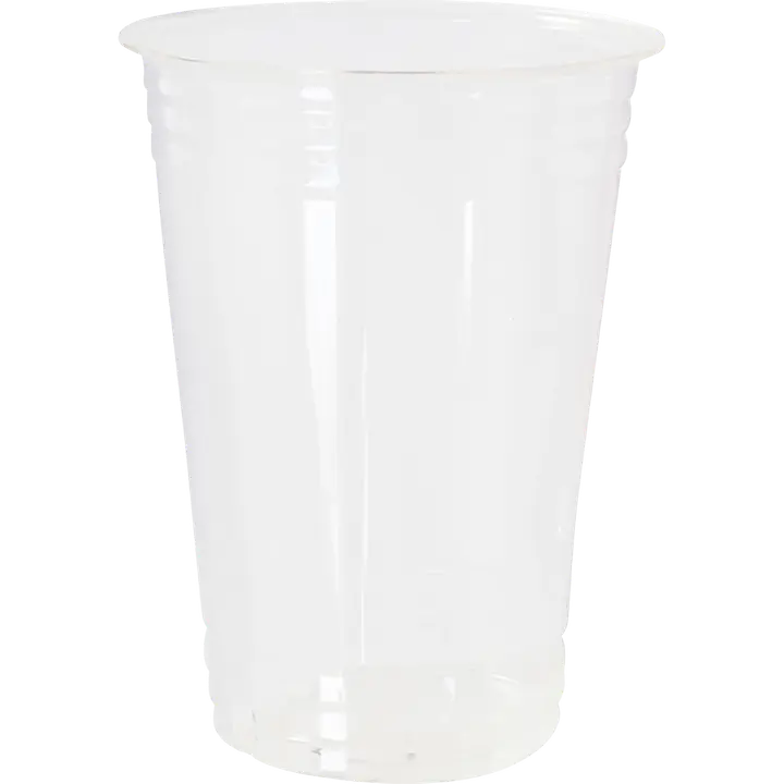 Biopak 25cl kirkas bio PLA muovimuki 10kpl x 60