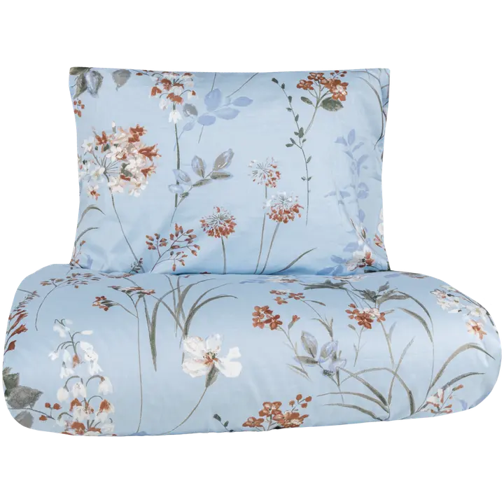 Voodipesukomplekt Amanda 150x210+55x65 sinine