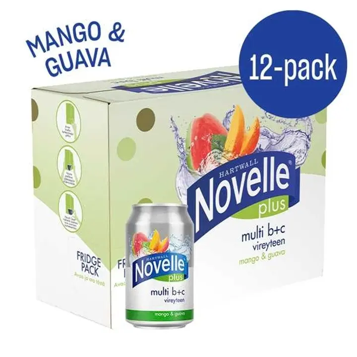 12 x Hartwall Novelle Plus Multi B+C 0,33 l
