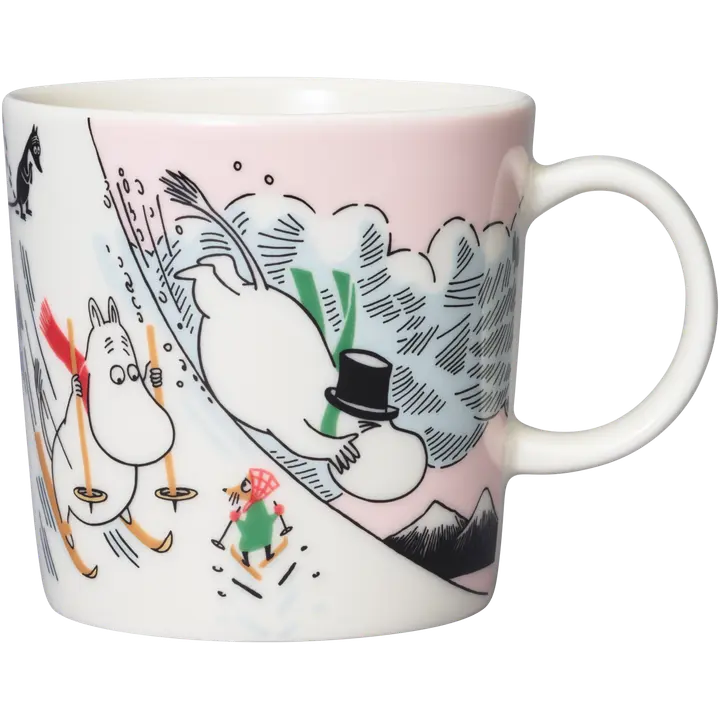 Moomin Arabia Muumi Mäenlasku muki 0,3 L