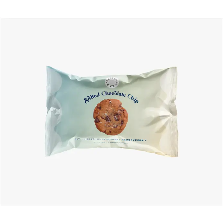 Bakerika Salted Chocolate Chip keksitaikina 210g, pakaste