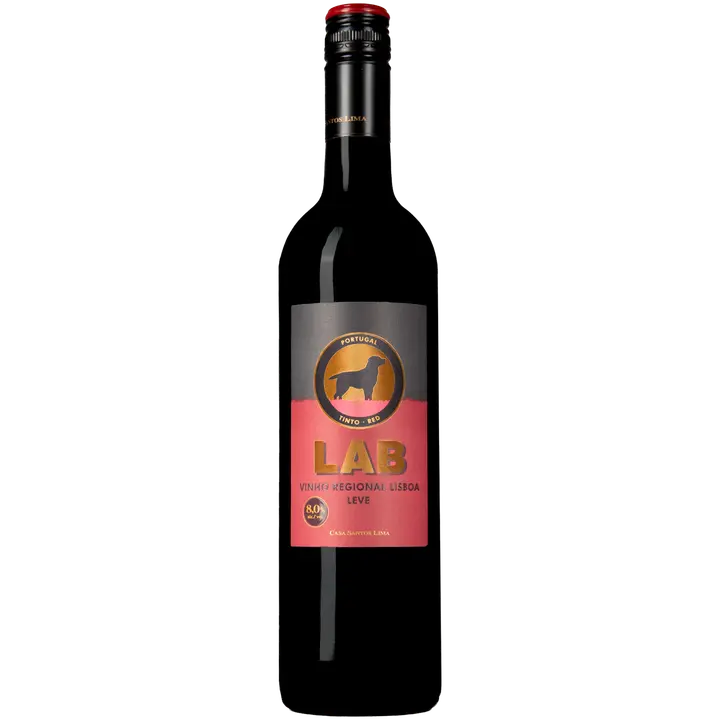 LAB Vinho Regional Lisboa Leve punaviini 8,0 til-% 75cl plo